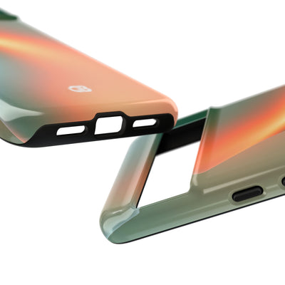 Radiant Contour · Tough Phone Case for Pixel ·  Orange