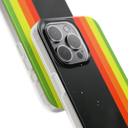 Celestial Stripes iPhone 15 Pro Max Case - Soft