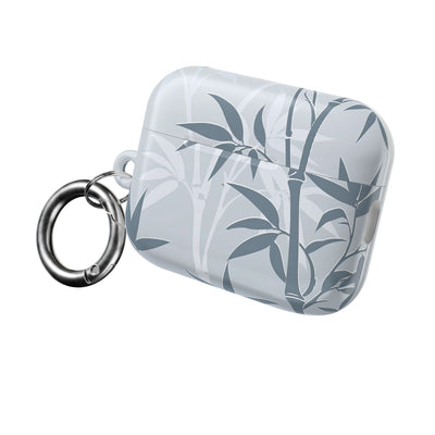 Misty Bamboo Grove · Hard Case for AirPods & AirPods Pro · Blue