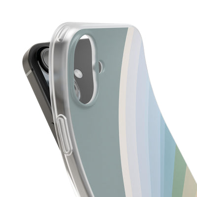 Green Lite Phone Case for iPhone - Sage Prism Beam