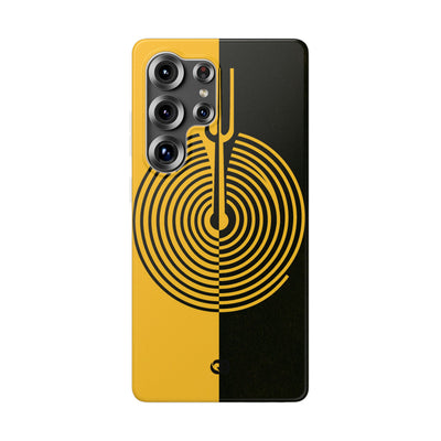 Yellow Lite Phone Case for Samsung - Voltage Sector Pulse