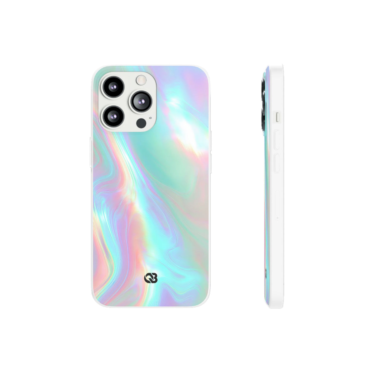 Prismatic Liquid Light · Lite Phone Case for iPhone ·  Teal