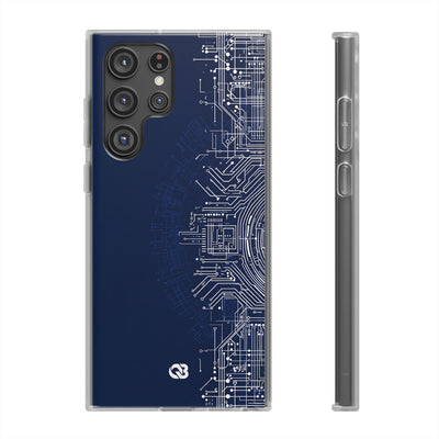 Blue Lite Phone Case for Samsung - Cobalt Circuit Logic