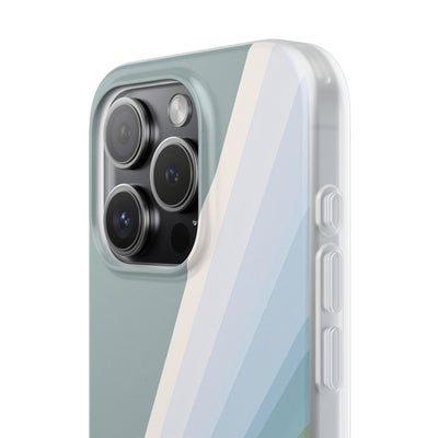 Green Lite Phone Case for iPhone - Sage Prism Beam