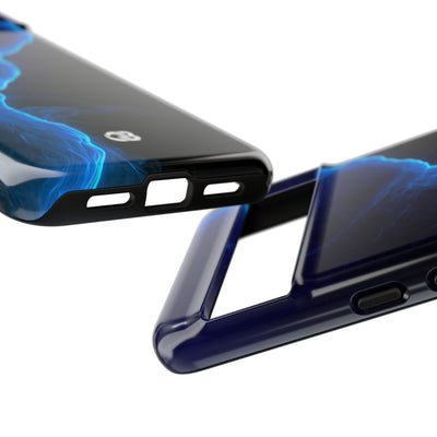 Electric Azure Drift · Tough Phone Case for Pixel ·  Blue