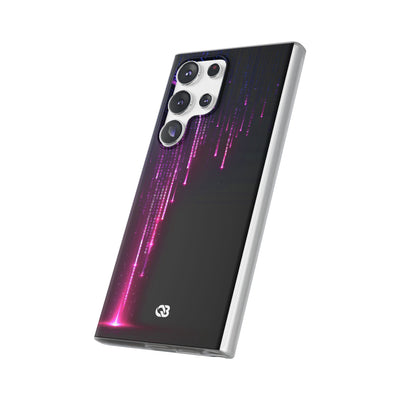 Binary Cascade · Lite Phone Case for Samsung · Black