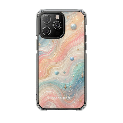 Iridescent Swirls iPhone 14 Pro Max Case - Impact