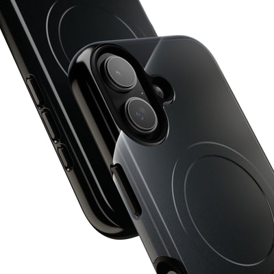 Black Tough 2.0 Magsafe Phone Case for iPhone - Obsidian Lunar Arch