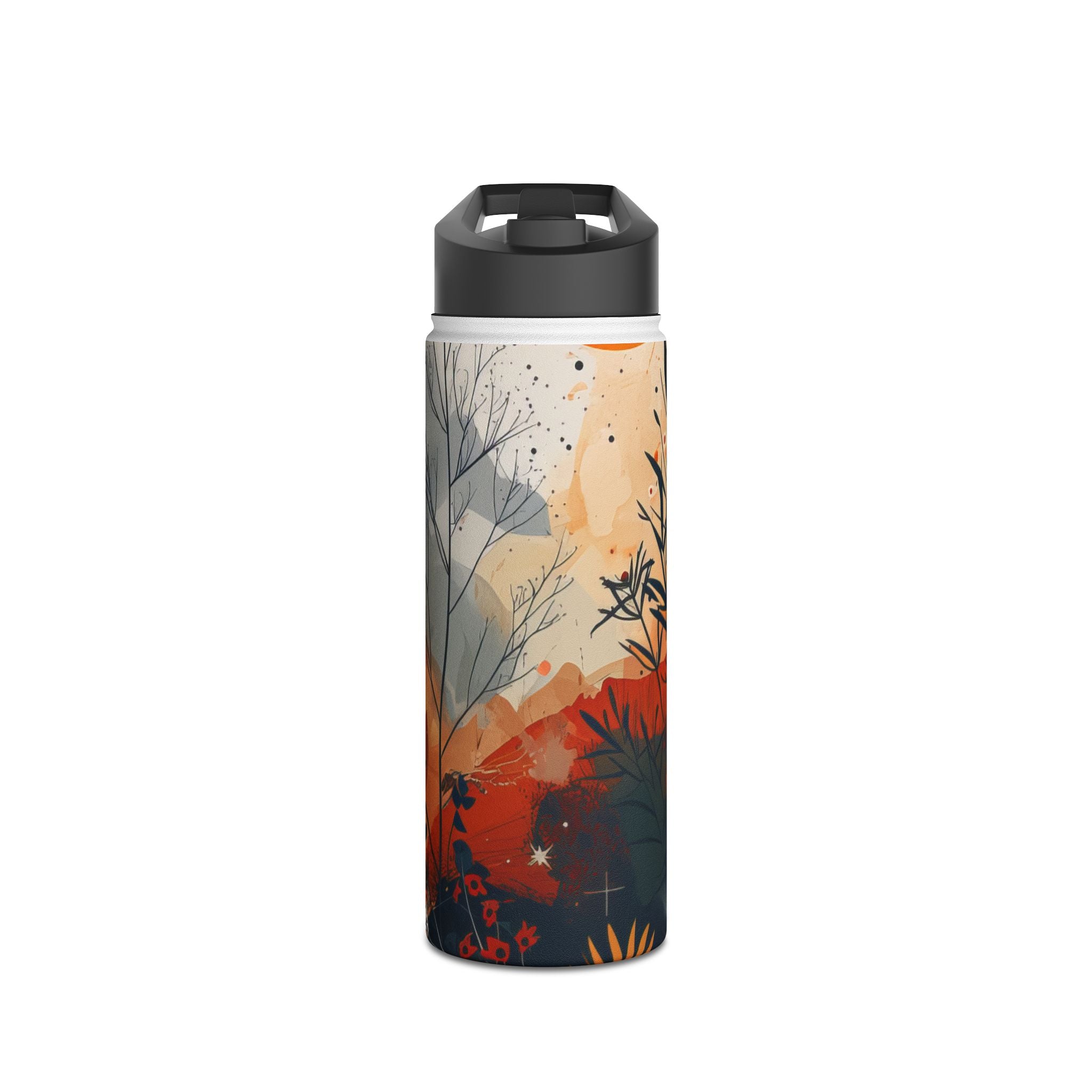 Solar Bloom - Stainless Steel Water Bottle