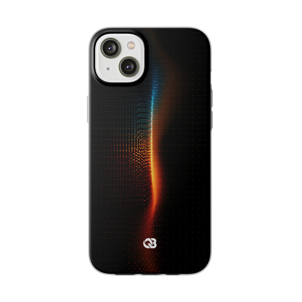 Luminous Refraction Grid · Lite Phone Case for iPhone ·  Black