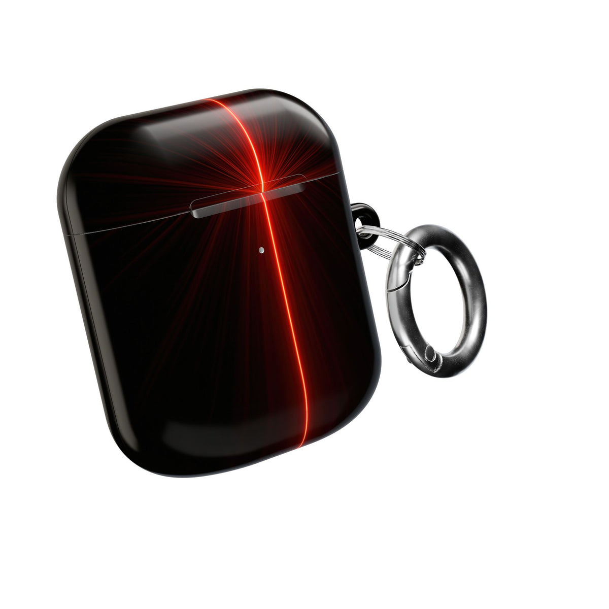 Crimson Zenith · Hard Case for AirPods & AirPods Pro · Red