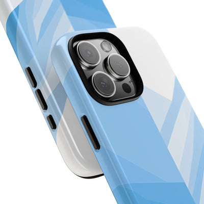 Blue Tough Phone Case for iPhone - Arctic Glacial Ridge