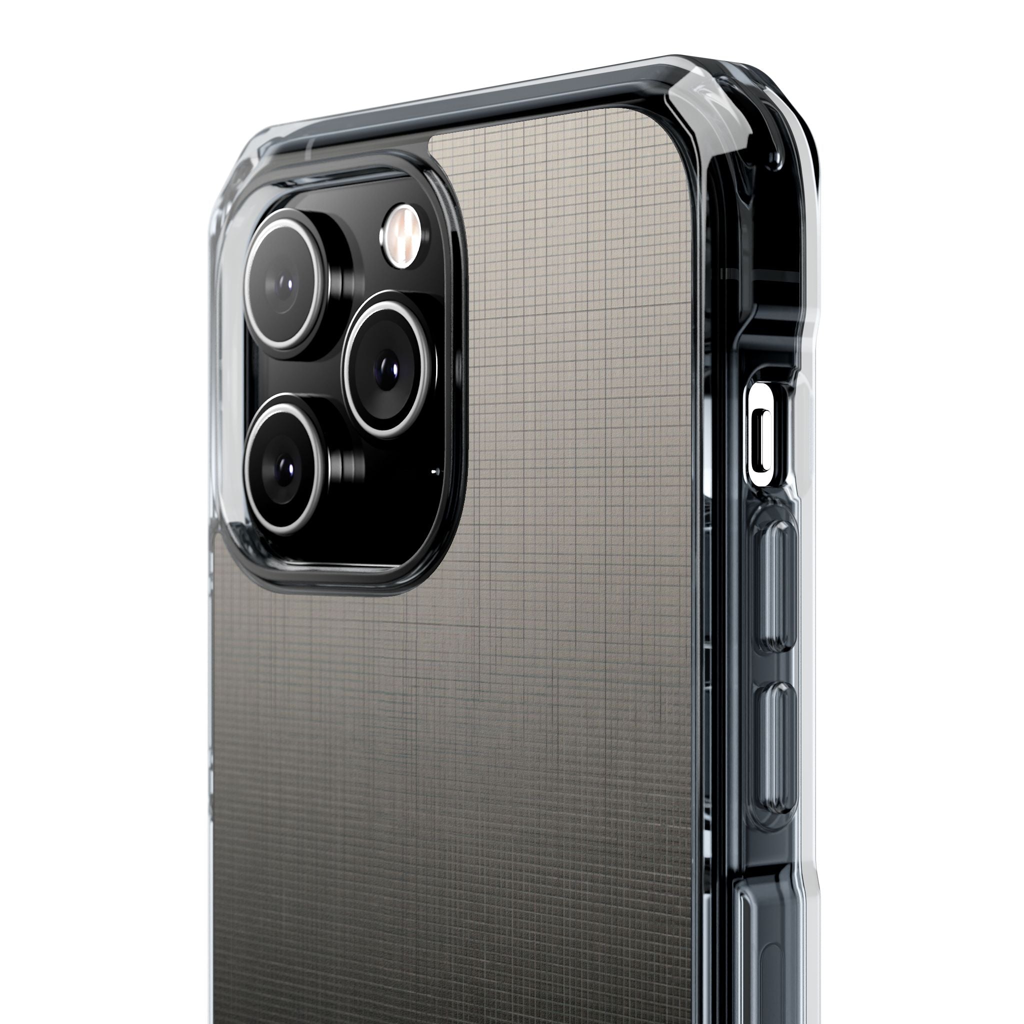 Grey Impact MagSafe Phone Case for iPhone - Faded Sand Mesh