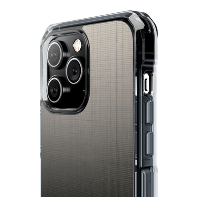Grey Impact MagSafe Phone Case for iPhone - Faded Sand Mesh