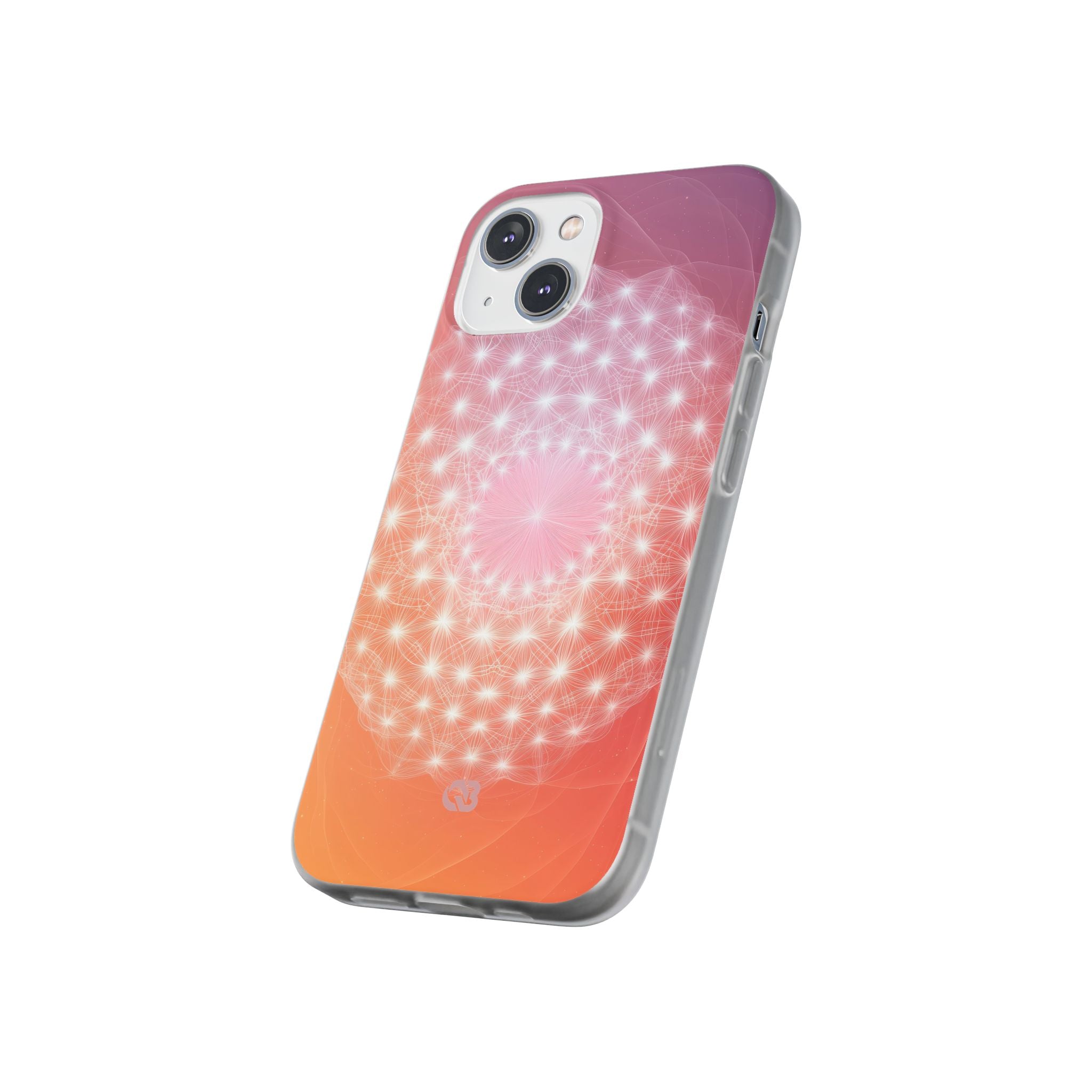 Radiant Stardust Mandala · Soft Phone Case for iPhone