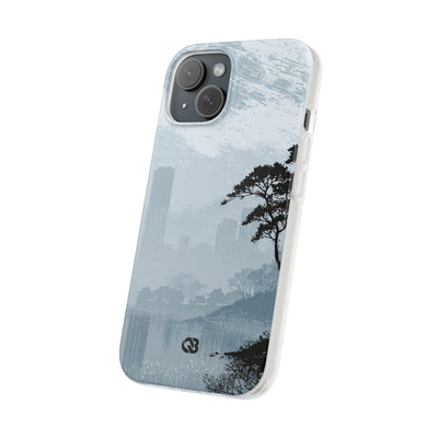 Grey Lite Phone Case for iPhone - Steel Slate Zen