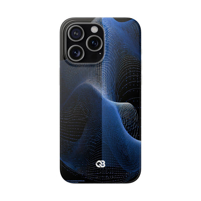 Blue Lite Phone Case for iPhone - Electric Blue Flux