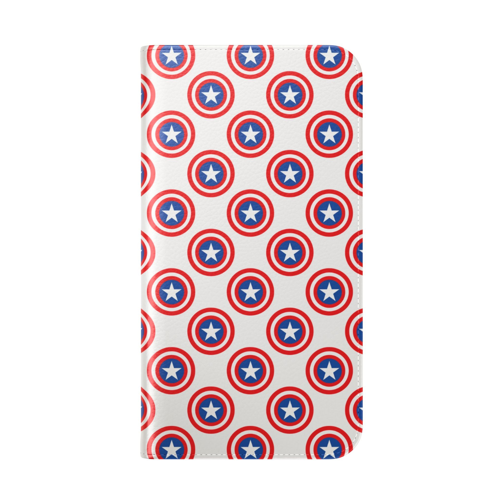 Star Shield Pattern - iPhone 16 Max Case - Wallet