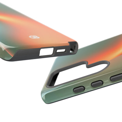 Radiant Contour · Tough Phone Case for Samsung · Orange