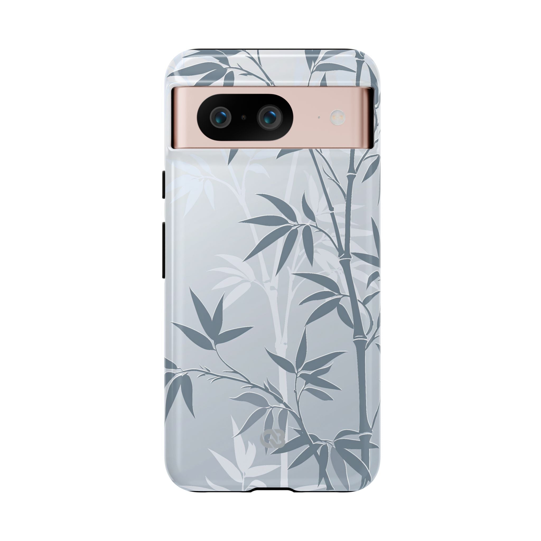 Blue Tough Phone Case for Google Pixel - Slate Bamboo Shadow