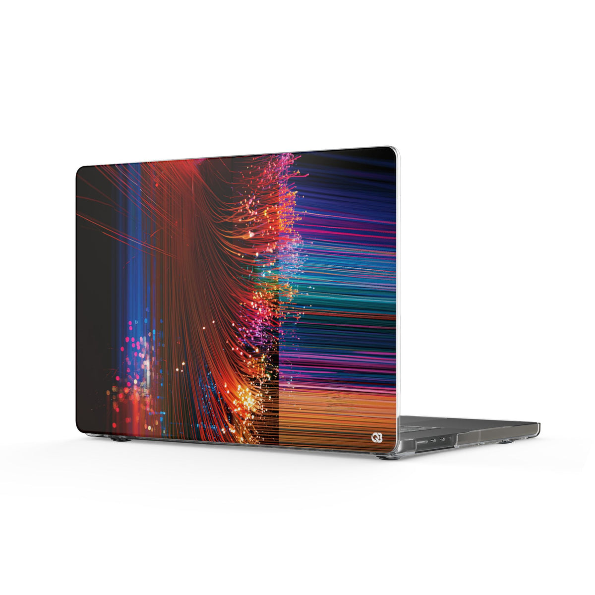 Spectral Fiber Array · Clear Hard Case for MacBook · Black