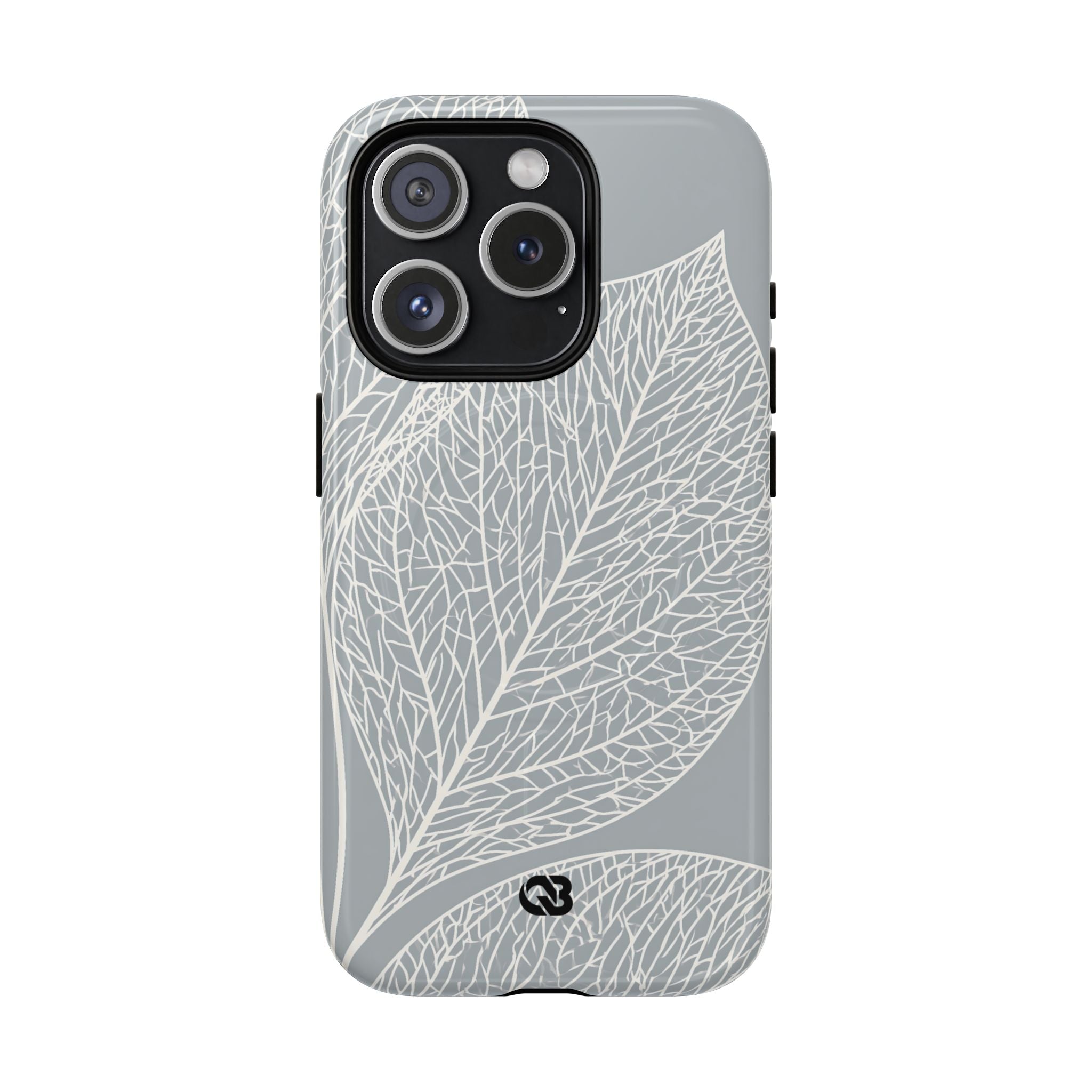 Grey Tough 2.0 Magsafe Phone Case for iPhone - Frosted Ash Veins