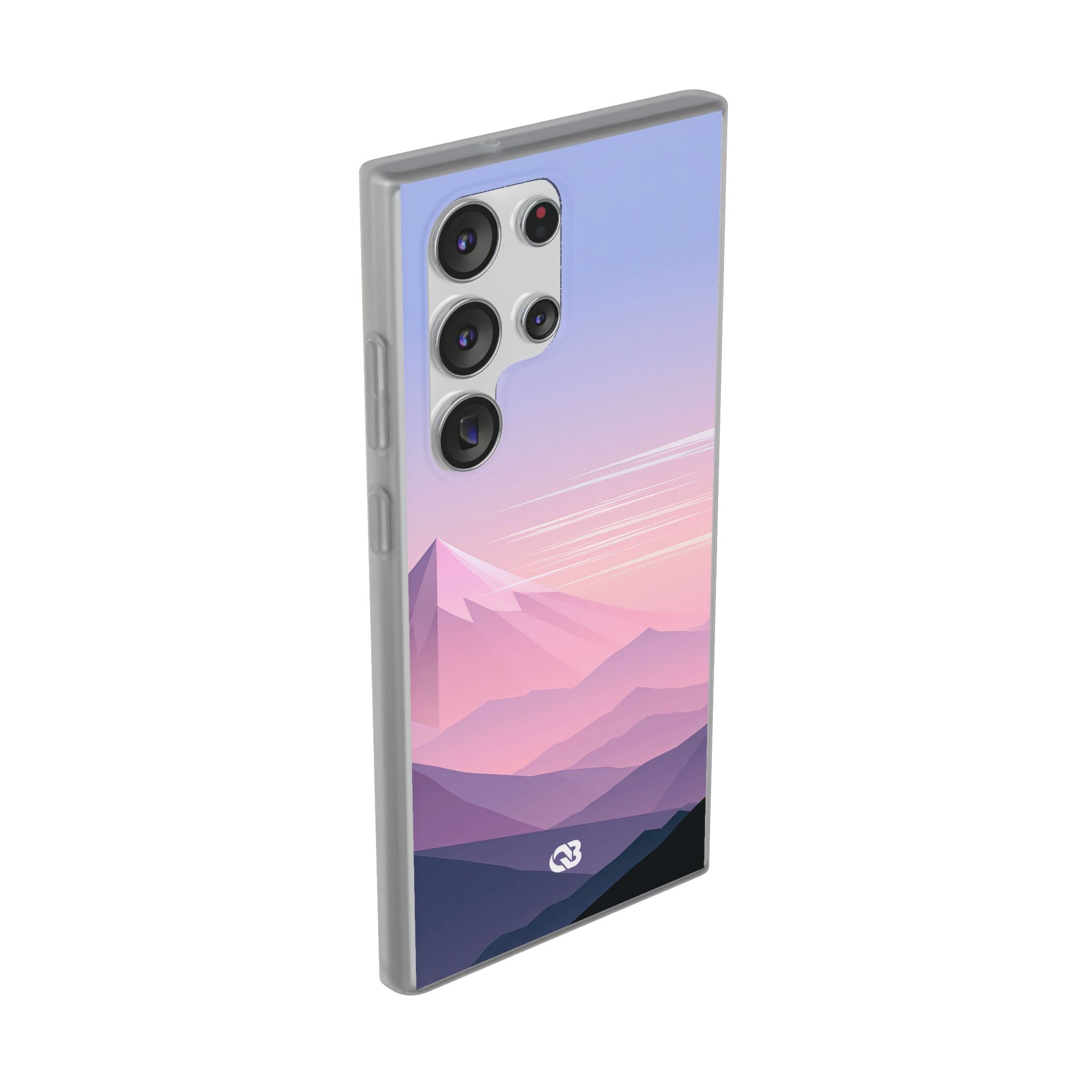 Purple Lite Phone Case for Samsung - Lavender Alpine Dawn
