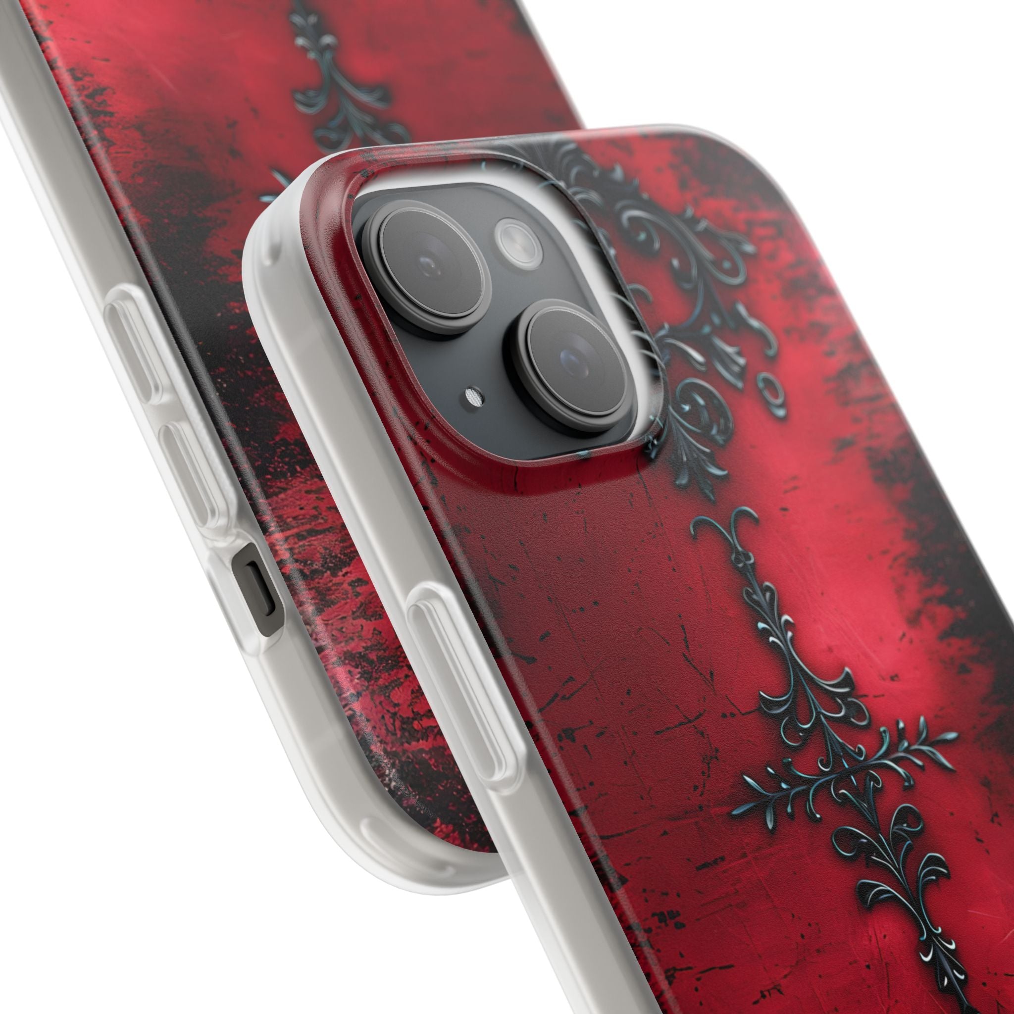 Crimson Gothic Filigree · Soft