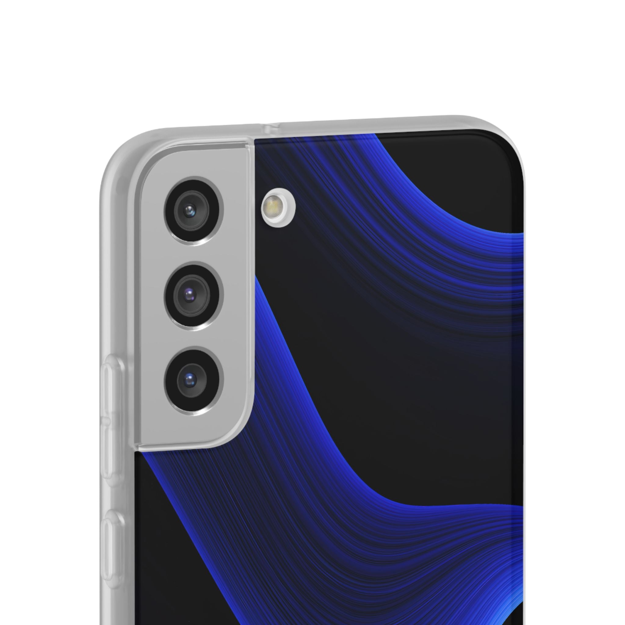 Blue Lite Phone Case for Samsung - Electric Cobalt Flow