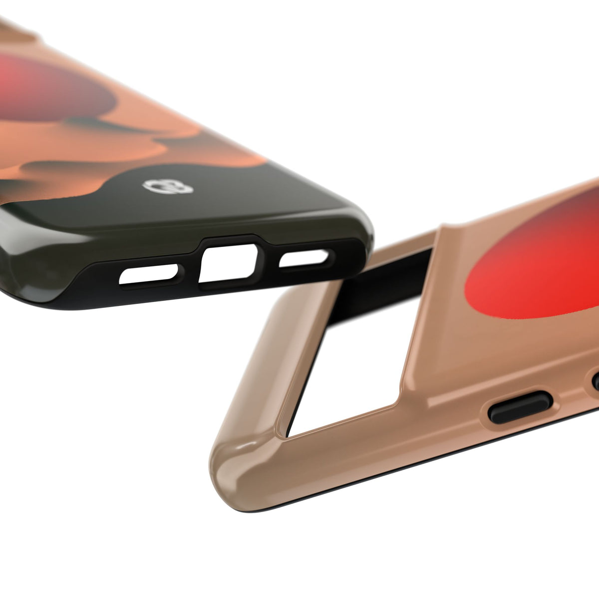 Crimson Sol Ridge · Tough Phone Case for Pixel ·  Red