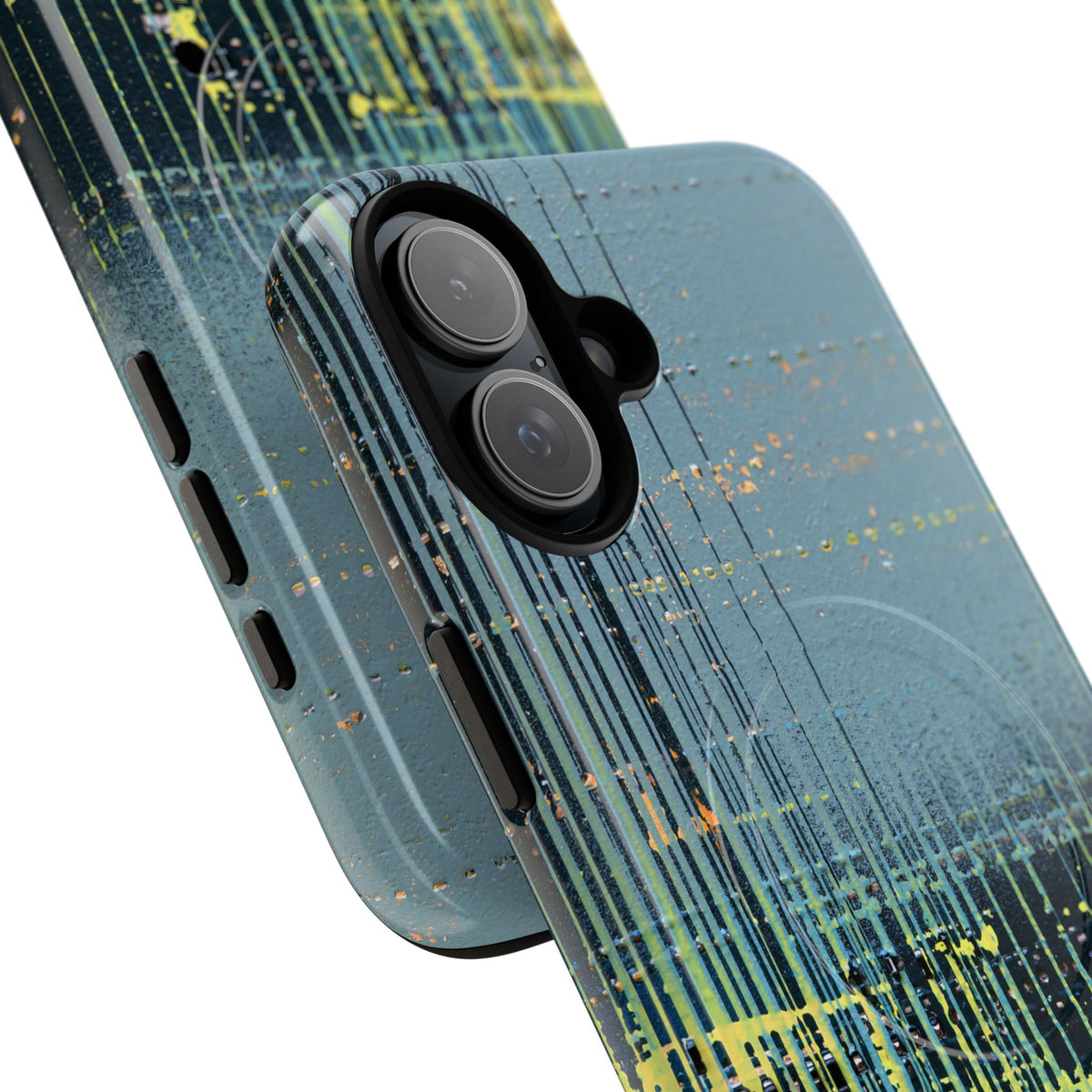 Acid Raster Circuit · Tough 2.0 Magnetic Phone Case for iPhone · Teal