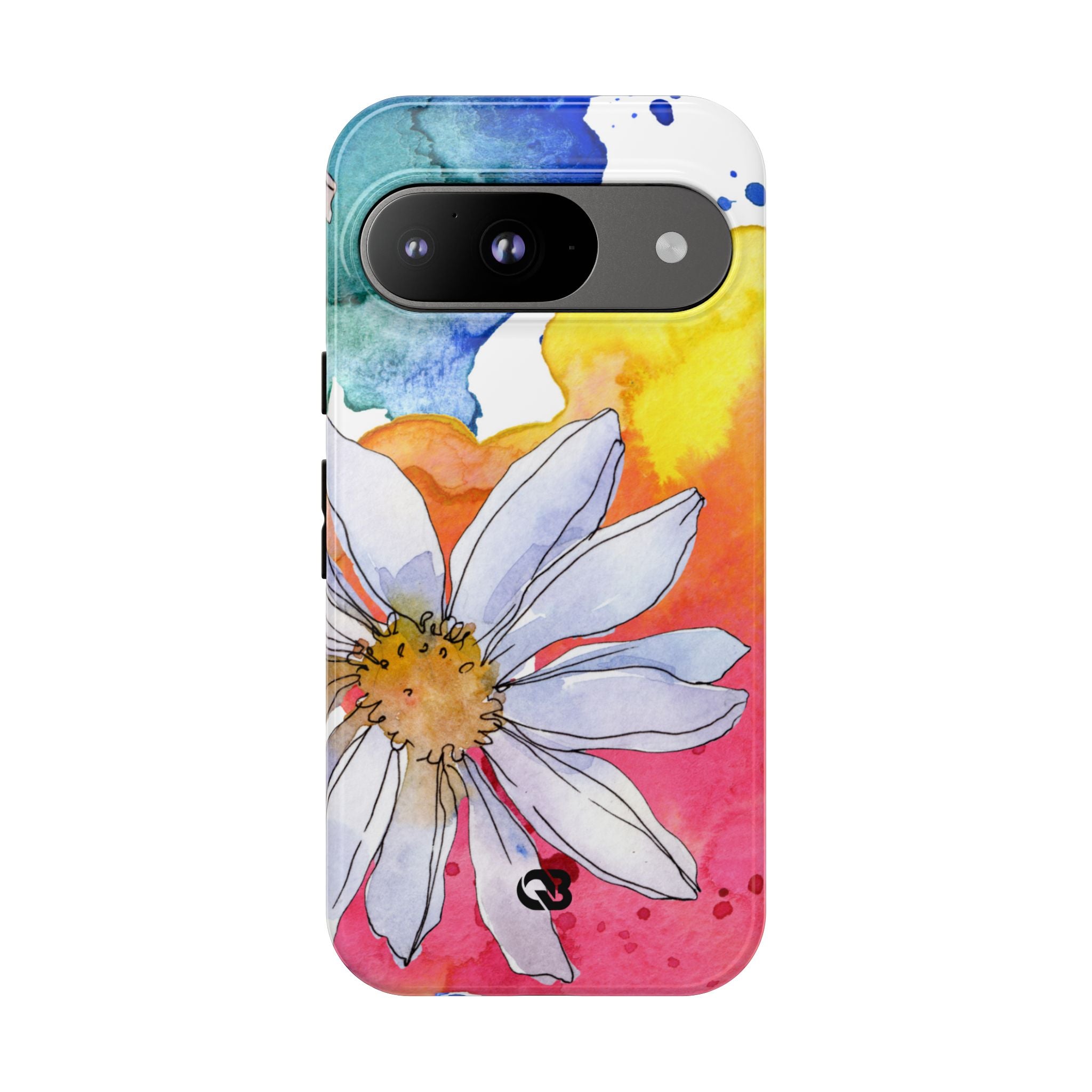 Vivid Bloom Splatter · Tough Handyhülle für Google Pixel