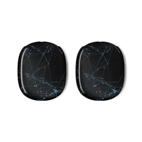 Digital Plexus Grid · Hard Case for AirPods Max · Black