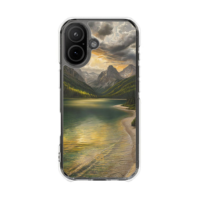 Gilded Mountain Lake · Impact Custodia per iPhone · Magsafe