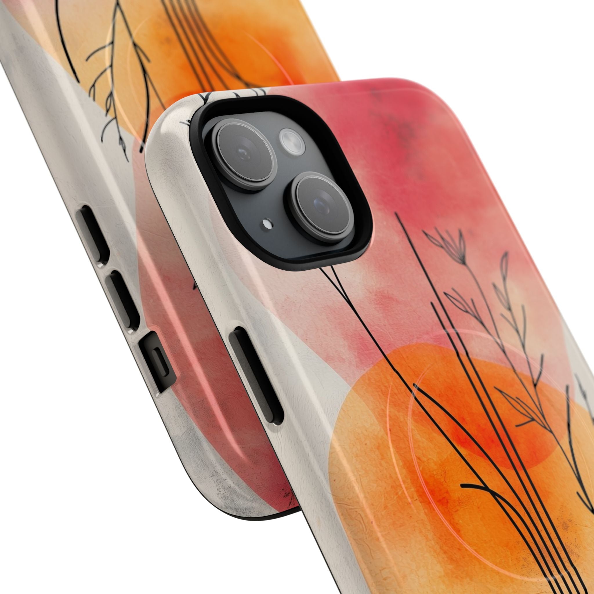 Crimson Bloom Lineage · Tough+ Phone Case for iPhone · Magsafe