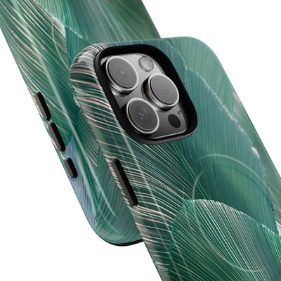 Translucent Fan Palm · Tough 2.0 Magnetic Phone Case for iPhone · Teal