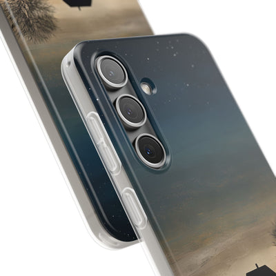 Midnight Cabin Glow · Soft Phone Case for Samsung