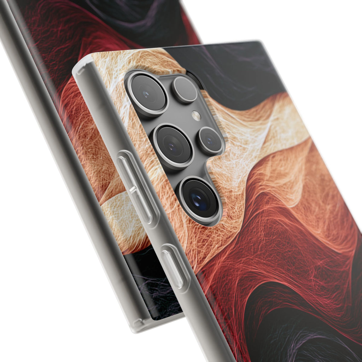 Ember Wave Dispersion · Lite Phone Case for Samsung · Red