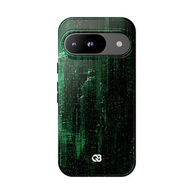 Emerald Void · Tough Phone Case for Pixel ·  Green
