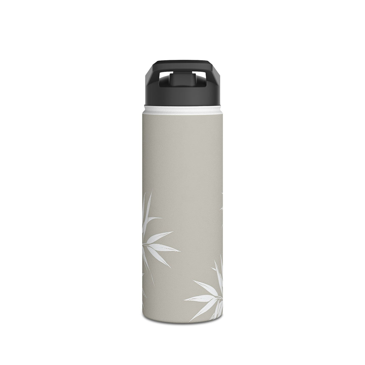 Serene Bamboo · Insulated Water Bottle · Beige
