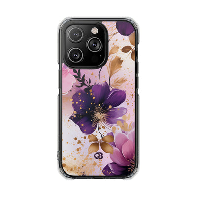 Gilded Violet Bloom · Impact Custodia per iPhone · Magsafe