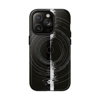 Black Tough 2.0 Magsafe Phone Case for iPhone - Obsidian Orbital Signal