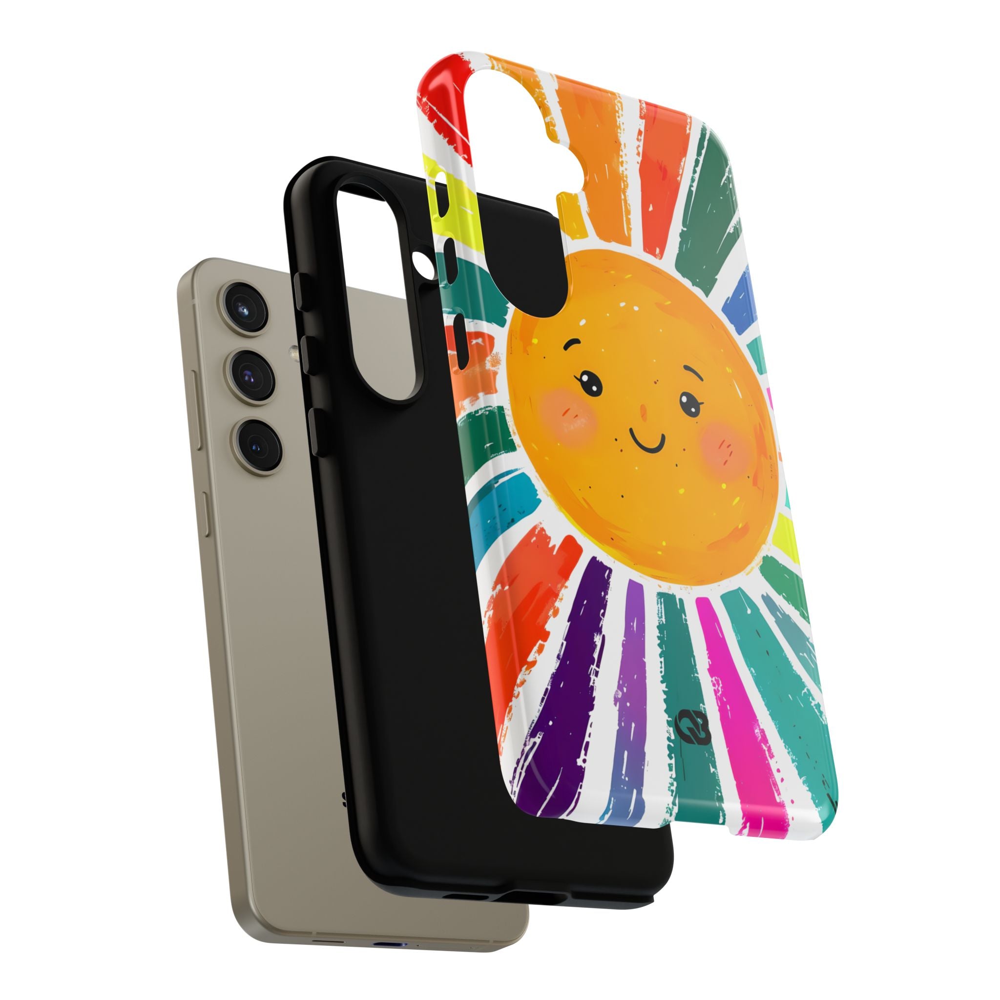 Vibrant Solar Smile · Tough Phone Case for Samsung