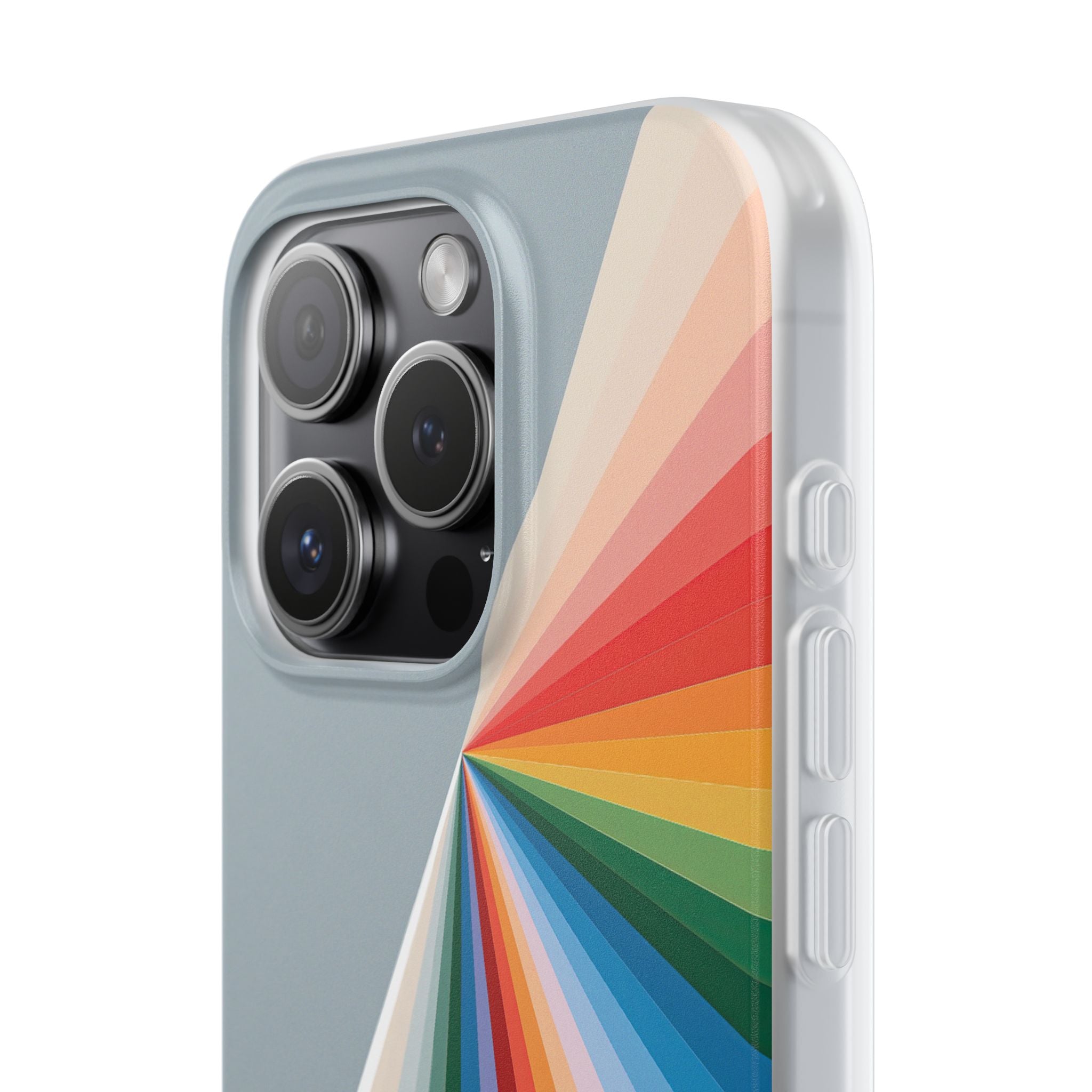 Grey Lite Phone Case for iPhone - Slate Prism Burst