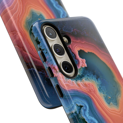 Luminous Resonance · Tough Phone Case for Samsung · Blue
