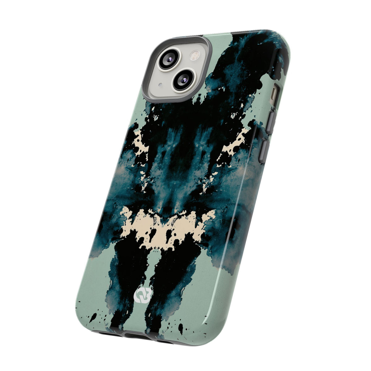 Rorschach Ink Void · Tough Phone Case for iPhone · Black