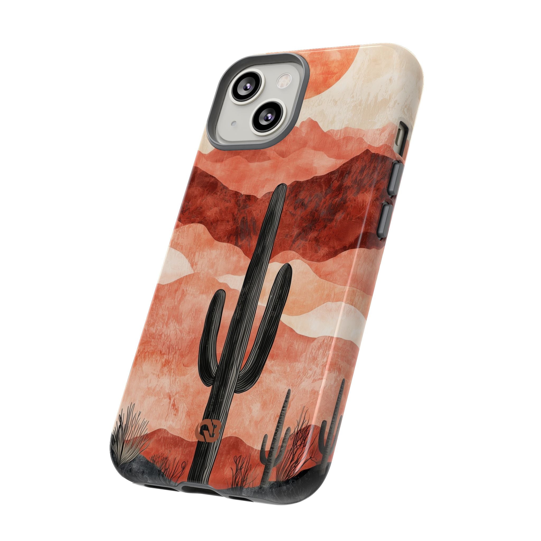 Terracotta Desert Sun · Tough Phone Case for iPhone