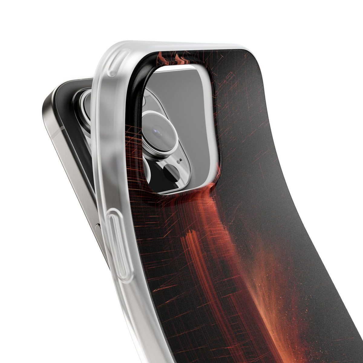 Luminous Monolith · Lite Phone Case for iPhone ·  Black