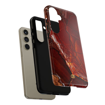 Amber Embrace · Tough Phone Case for Samsung · Brown