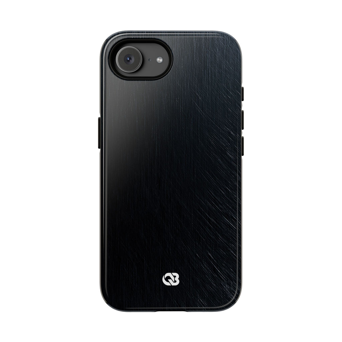 Brushed Obsidian Steel · Tough Phone Case for iPhone · Black